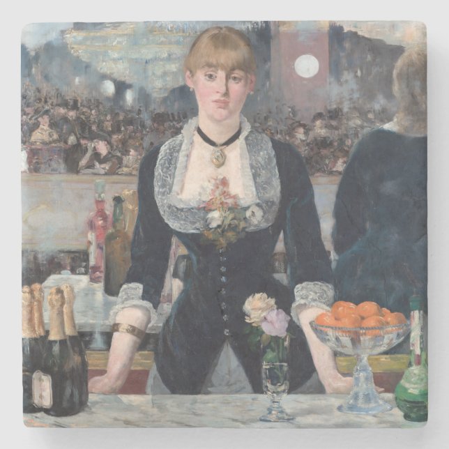 Dessous-de-verre En Pierre Edouard Manet - Un bar aux Folies-Bergere (Devant)