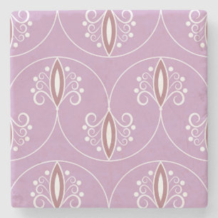 Dessous-de-verre En Pierre Élégance de la torsion : géométrique Vintage