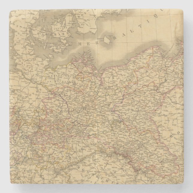 Dessous-de-verre En Pierre Empire prussien 2 (Devant)