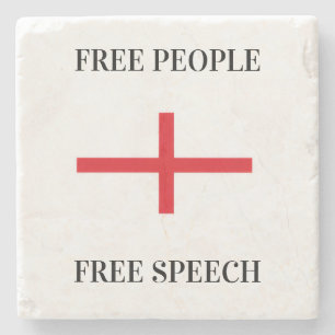 Dessous-de-verre En Pierre Ensemble de Dessous de verre patriotes anglais