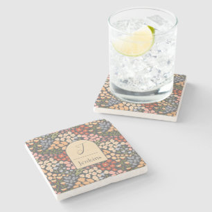 Dessous-de-verre En Pierre Ensemble de dessous de verre personnalisés – Nom e