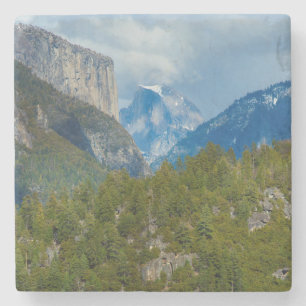 Dessous-de-verre En Pierre États-Unis, Californie. Vue sur Half Dome dans Yos