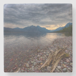 Dessous-de-verre En Pierre États-Unis, Montana, Glacier National Park 1