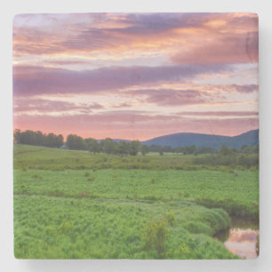 Dessous-de-verre En Pierre États-Unis, Virginie-Occidentale, Davis. Paysage
