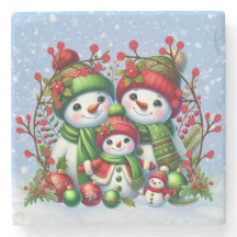 Famille Festive Snowman