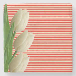 Dessous-de-verre En Pierre Fête des mères Dessous de verre en pierre de marbr