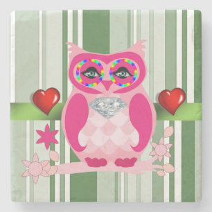 Dessous-de-verre En Pierre Fête des Mères Marbre Dessous de verre en pierre C