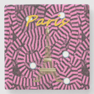 Dessous-de-verre En Pierre Fête des Mères Marbre Dessous de verre en pierre P