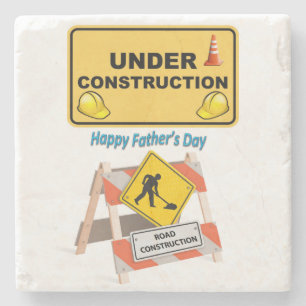 Dessous-de-verre En Pierre Fête des pères Dessous de verre en pierre