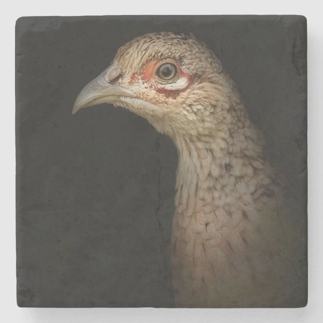 Dessous-de-verre En Pierre Fille de jeu (Devant)