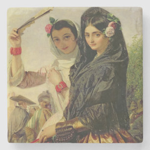 Dessous-de-verre En Pierre Filles d'Alhambra