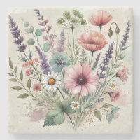 Fleur sauvage Aquarelle Design Printemps & Été