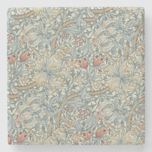 Dessous-de-verre En Pierre Fleurs vintages William Morris Golden Lily