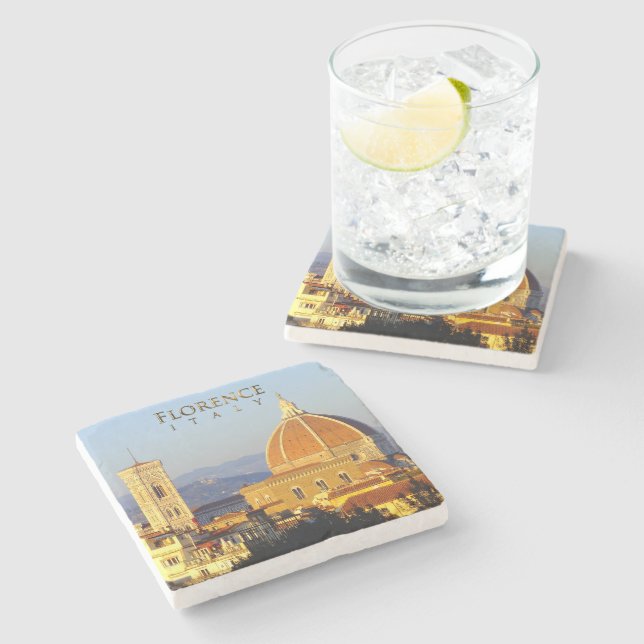 Dessous-de-verre En Pierre Florence - Santa Maria del Fiore (Côté)