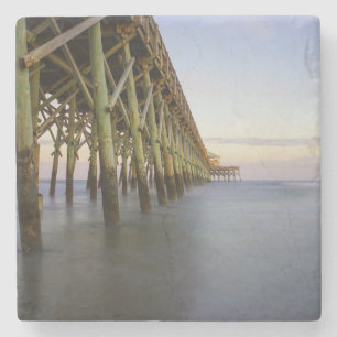 Dessous-de-verre En Pierre Folly Beach Pier Beauté