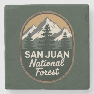 Dessous-de-verre En Pierre Forêt nationale de San Juan