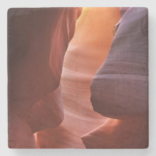 Dessous-de-verre En Pierre Formations de fentes du canyon Antelope