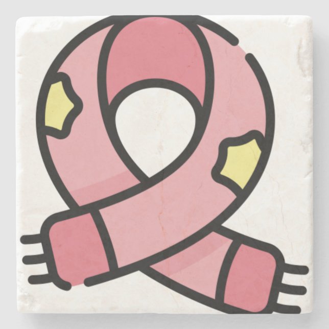 Dessous-de-verre En Pierre foulard de noël (Devant)