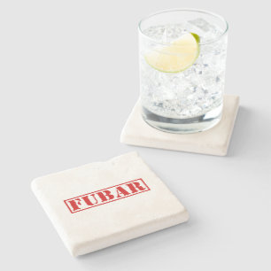 DESSOUS-DE-VERRE EN PIERRE FUBAR