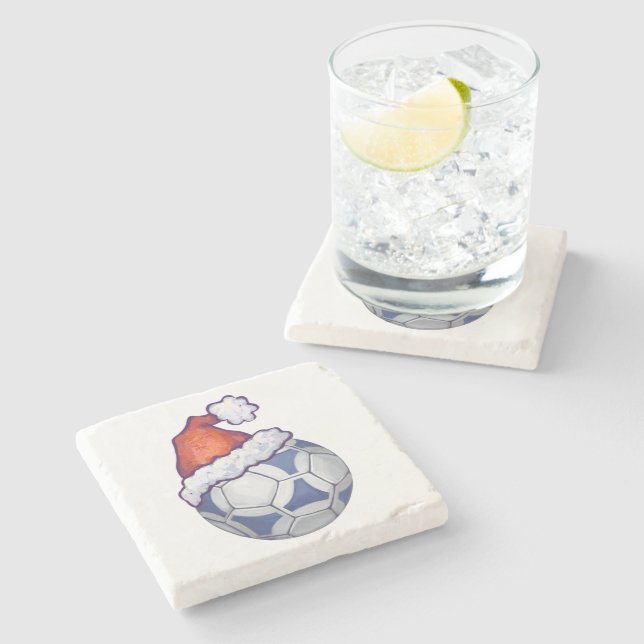 Dessous-de-verre En Pierre Futal Noël (Côté)