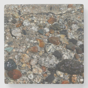 Dessous-de-verre En Pierre Galets de granit dans le lac Tenaya à Yosemite