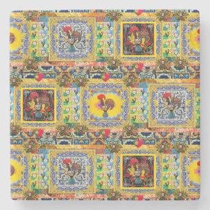 Dessous-de-verre En Pierre Galo de Barcelos, Portugal