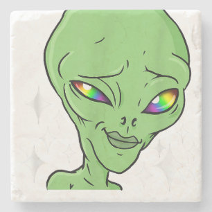 Dessous-de-verre En Pierre Gaylien Gay Alien pour Gay pride