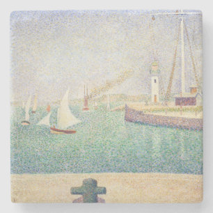 Dessous-de-verre En Pierre Georges Seurat - Entrée du Port de Honfleur