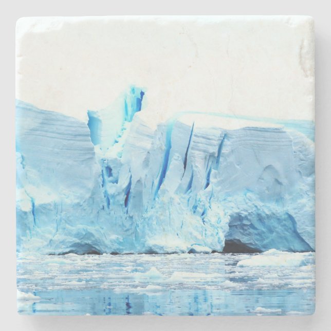 Dessous-de-verre En Pierre Glacier en Antarctique (Devant)