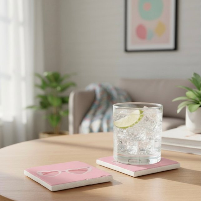 Dessous-de-verre En Pierre Glasses (Créateur téléchargé)