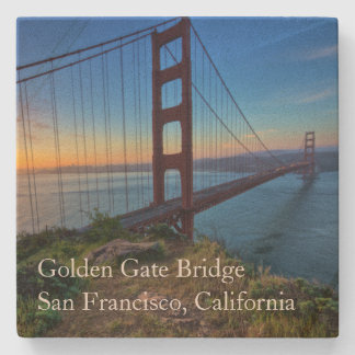 Dessous-de-verre En Pierre Golden Gate Bridge Dessous de verre de boisson