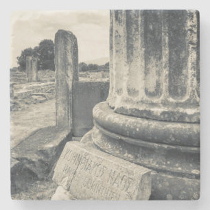 Dessous-de-verre En Pierre Grèce, ruines de la cité antique