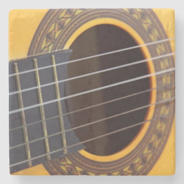 Dessous-de-verre En Pierre Guitare acoustique (Devant)