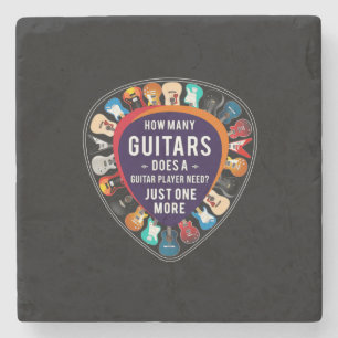 Dessous-de-verre En Pierre Guitariste Combien de guitares Anniversaire