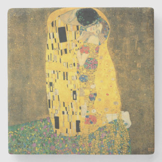 Dessous-de-verre En Pierre GUSTAV KLIMT - Le baiser 1907