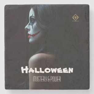 Dessous-de-verre En Pierre Halloween Mystère et Dessous de verre de pierre de