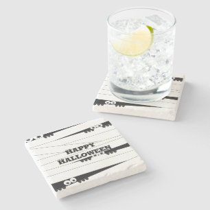 Dessous-de-verre En Pierre Halloween Peeking maman