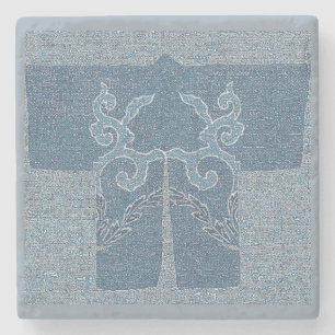 Dessous-de-verre En Pierre Haori - indigo