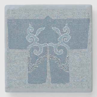 Dessous-de-verre En Pierre Haori - indigo