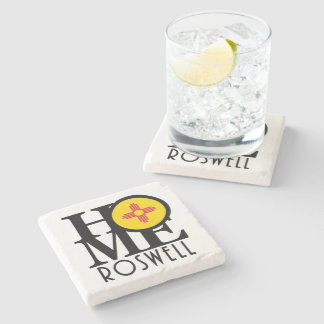 Dessous-de-verre En Pierre HOME Roswell Nouveau-Mexique