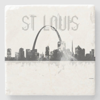 DESSOUS-DE-VERRE EN PIERRE HORIZON DE ST LOUIS, MISSOURI
