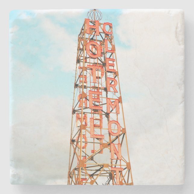 Dessous-de-verre En Pierre Hôtel Clermont, Radio Tower, Clermont (Devant)