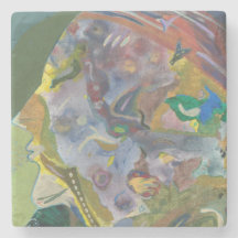 Houria - Dessous de verre en pierre de marbre