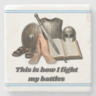 Dessous-de-verre En Pierre How I Fight My Battles