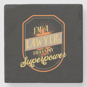 Dessous-de-verre En Pierre I Am A Lawyer