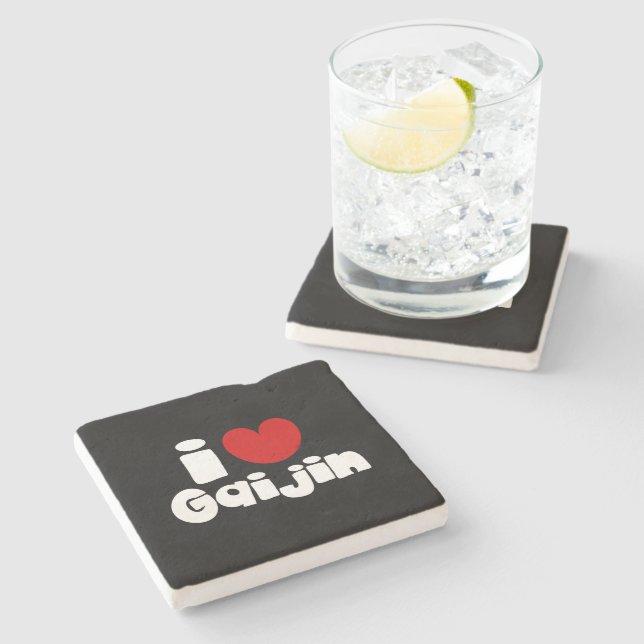 Dessous-de-verre En Pierre i heart Gaijin (Côté)