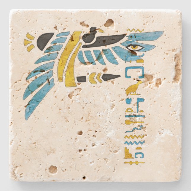 Dessous-de-verre En Pierre Ibis des Guardians (Devant)