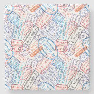 Dessous-de-verre En Pierre Icône Voyage