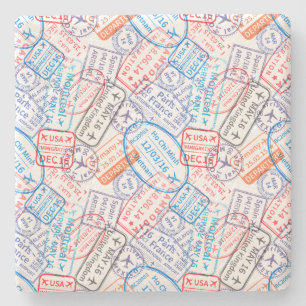 Dessous-de-verre En Pierre Icône Voyage