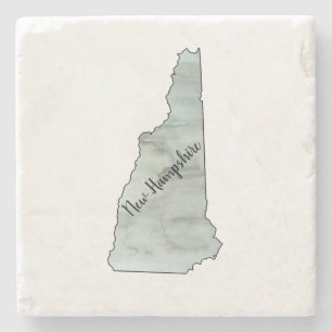 Dessous-de-verre En Pierre Illustration de l'état du New Hampshire